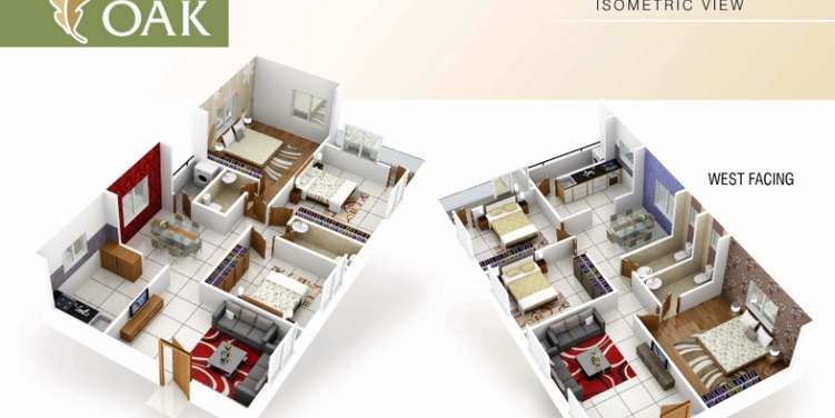 siri white oaks apartment  apartment 3 bhk 957sqft 20205204105243